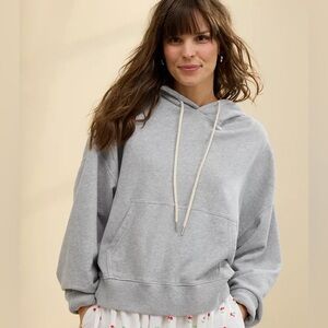 Aerie Gray Women's Popover Cozy Hoodie Size XL